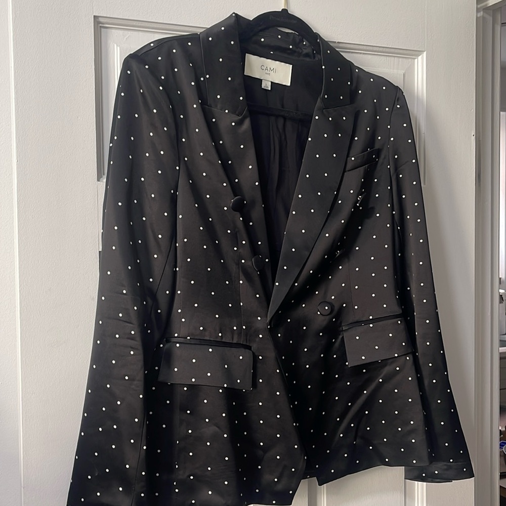 Cami NYC Polka Dot Blazer